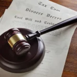 divorce affect a will
